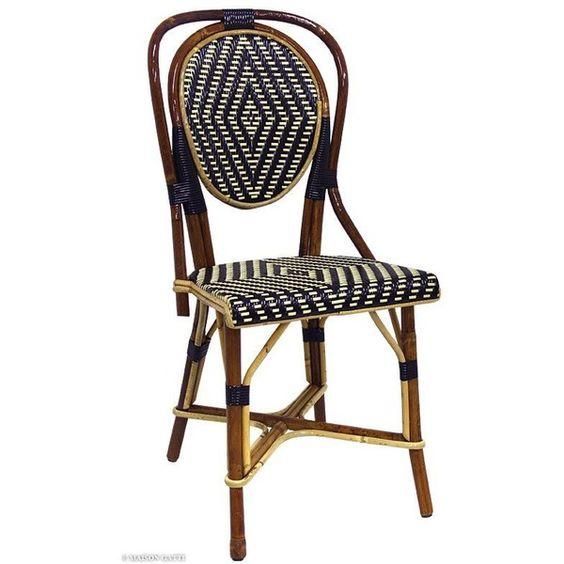 Custom Bistro Chairs - Black/White