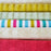 Daffodil & White Fill 100% Cotton Rep Weave Placemat (19.25" x 13")