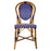 Blue & White Mediterranean Bistro Chair (M)