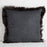Dark Grey Alpaca Pillow