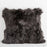 Dark Grey Alpaca Pillow