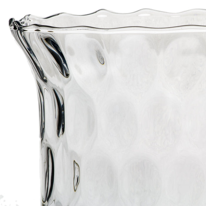 Dimpled Glass Hurricane