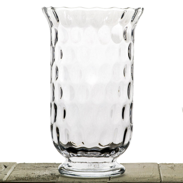 Dimpled Glass Hurricane