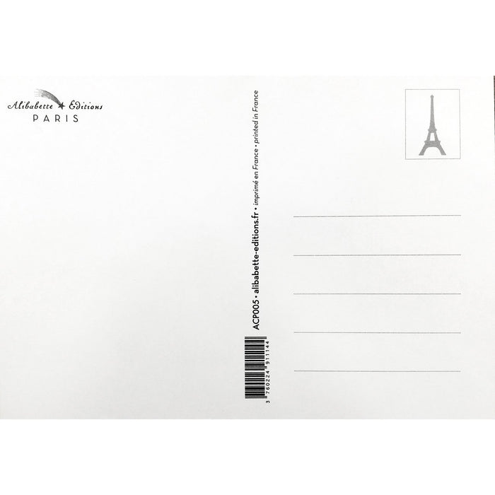 Eiffel Tower Postcard - Navajos