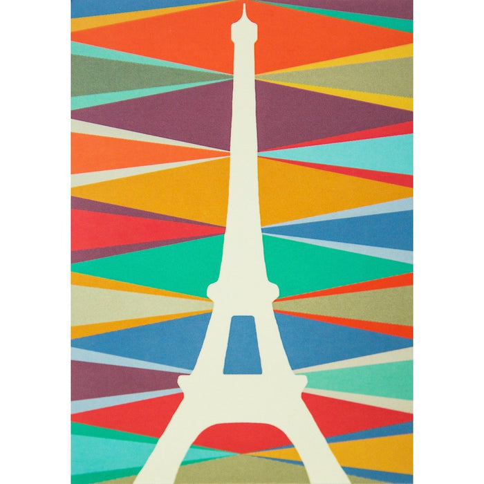 Eiffel Tower Postcard - Navajos