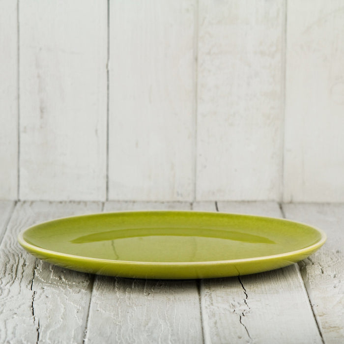Green 60's Dinner Plate 