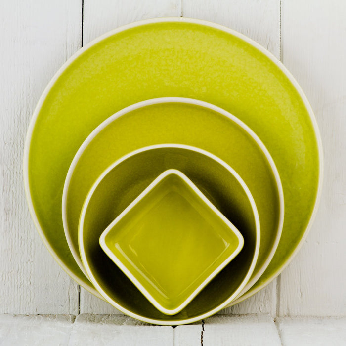 Green 60's Dinner Plate 