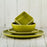 Green 60's Dinner Plate 