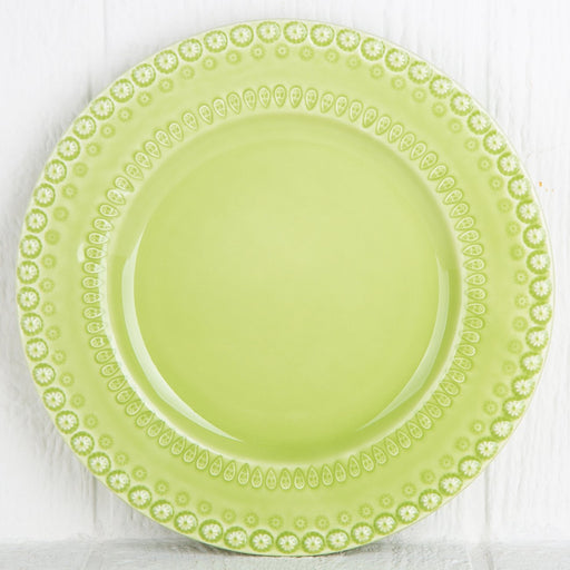 Green Fantasy Dinner Plate