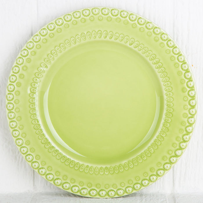 Green Fantasy Dinner Plate