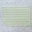 Green Stripe & Diamond 100% Cotton Rep Weave Placemat (19.25" x 13")