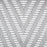 Grey & White Mediterranean Bistro Round Back Chair (Chevron)
