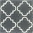 Grey & White Taormina Carocim Tile (8" x 8") (pack of 12)
