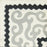 Grey Suzani Corner Carocim Tile (8" x 8") (Individual Tile)