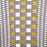 Grey, White & Beige Mediterranean Bistro Round Back Chair (I)