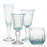 Hand Blown Light Blue Wine Glass