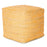 Handmade Abella Pouf (Orange) 