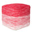 Handmade Delight Pouf (Red) 