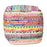 Handmade Madrid Pouf (Ecru)