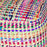 Handmade Madrid Pouf (Ecru)