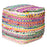 Handmade Madrid Pouf (Ecru)