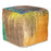 Handmade Rangoli Pouf  