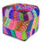 Handmade Recycled Cotton Pouf 