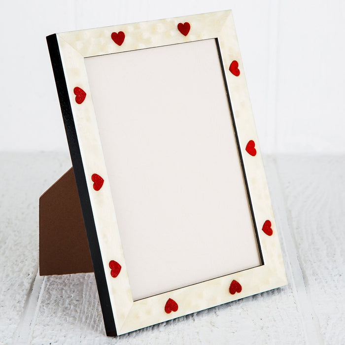 Hearts Picture Frame (5x7")