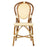 Ivory & Yellow Mediterranean Bistro Chair (L)