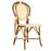 Ivory & Yellow Mediterranean Bistro Chair (L)