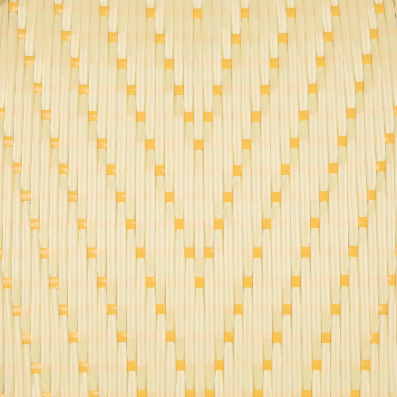Ivory & Yellow Mediterranean Bistro Chair (L)