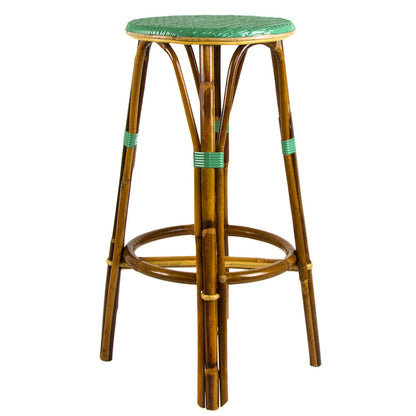 Jade Bar Height Mediterranean Bistro Bar Stool (29" h)