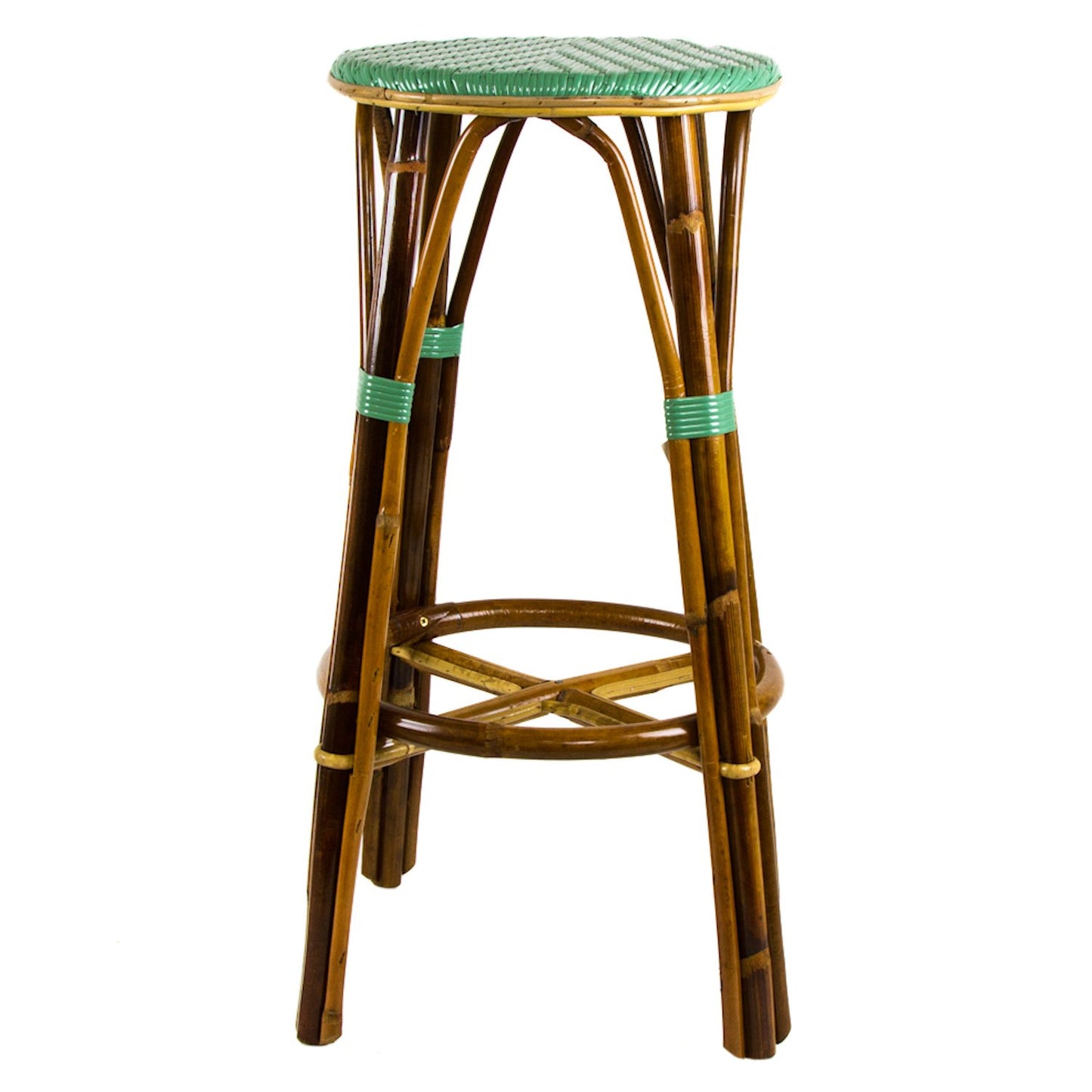 Jade Bar Height Mediterranean Bistro Bar Stool (29" h)