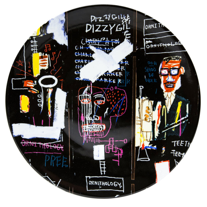 Jean-Michel Basquiat "Horn Players" Porcelain Plate (10.63"⌀)