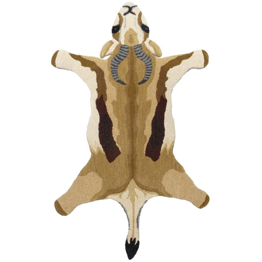 Jumpy Springbok Animal Rug (Large)