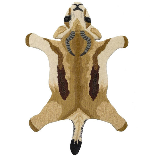Jumpy Springbok Animal Rug (Small)