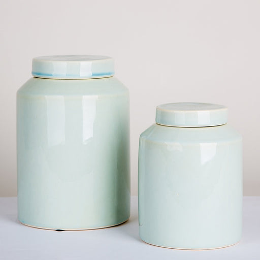 Light Blue Ceramic Pots