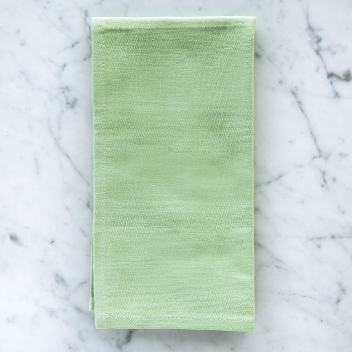 Light Green 100% Soft Cotton Single Stitch Napkin (18")