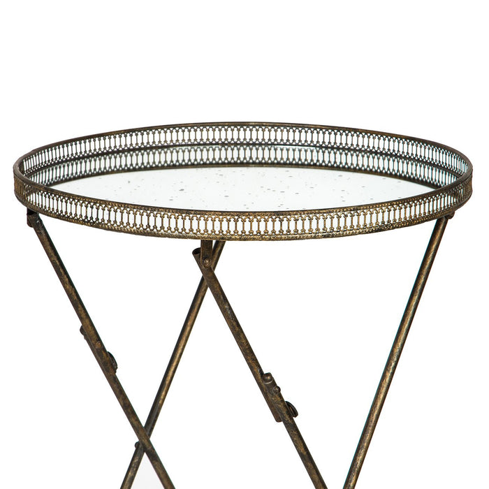 Mirror Side Table