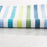 Multi-Colored Striped 100% Cotton Rep Weave Placemat (19.25" x 13")