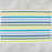Multi-Colored Striped 100% Cotton Rep Weave Placemat (19.25" x 13")