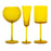 NasonMoretti Yellow Gigolo Wine Glass