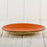 Orange Dinner Plate