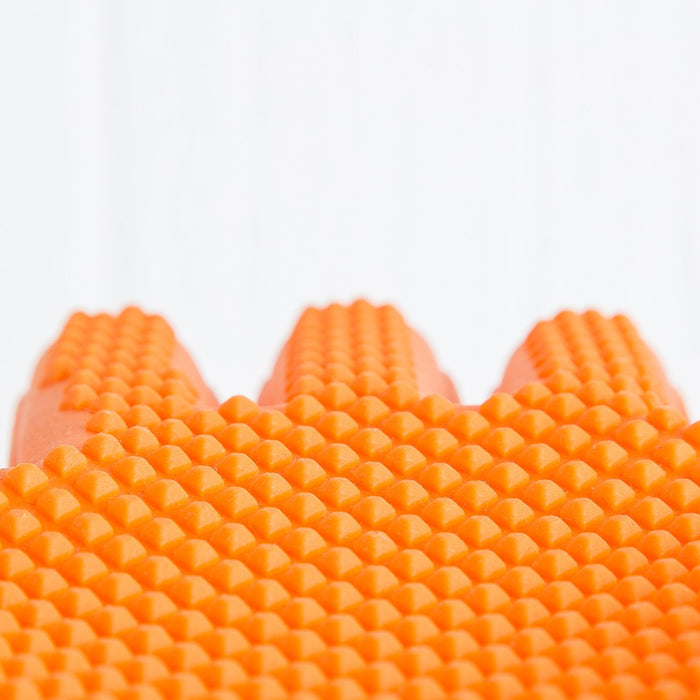 Orange Silicone Oven Mitt