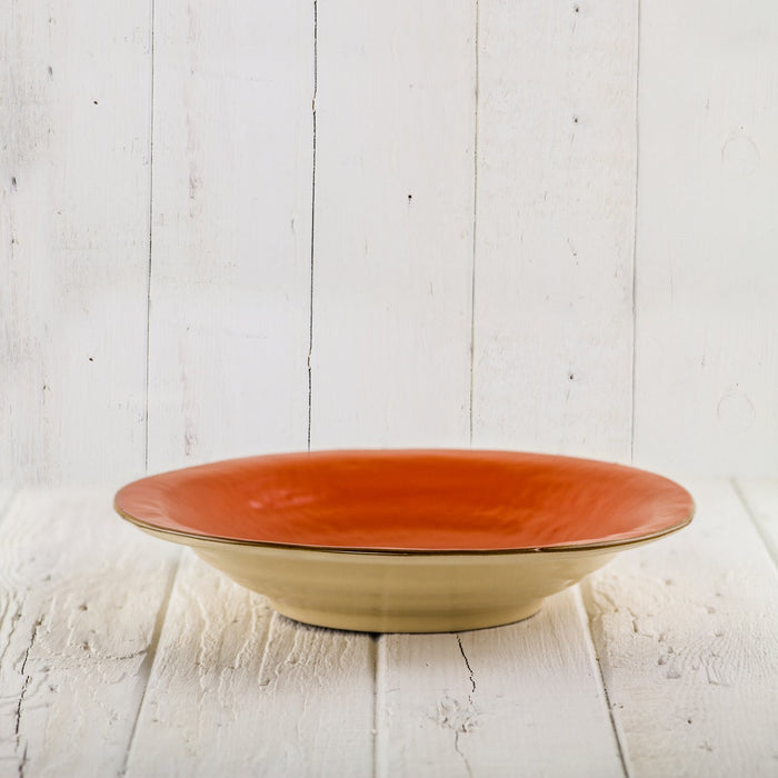 Orange Soup Bowl