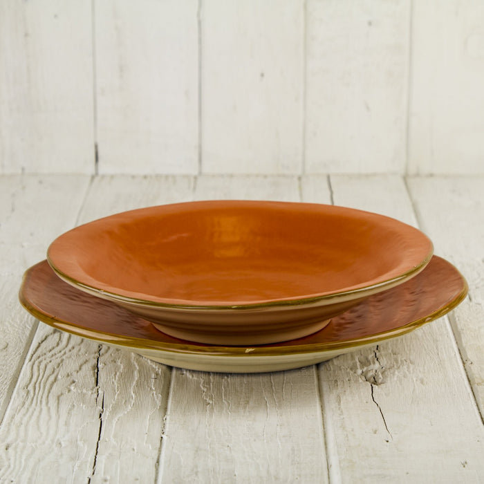 Orange Soup Bowl