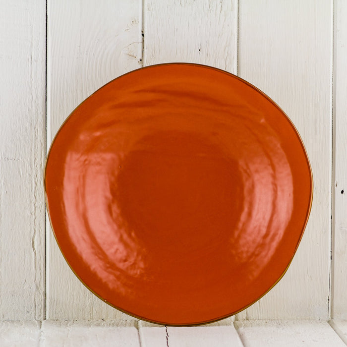Orange Soup Bowl