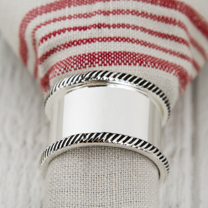 Oval Silver Napkin Ring