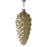 Pinecone Glass Ornament