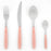 Pink 24 Piece Italian Place Setting
